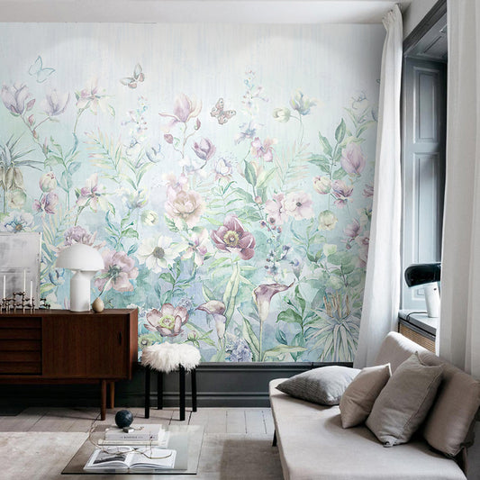 Floral Splendor Mural Wallpaper (SqM)