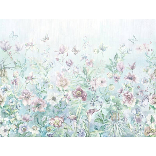 Floral Splendor Mural Wallpaper (SqM)