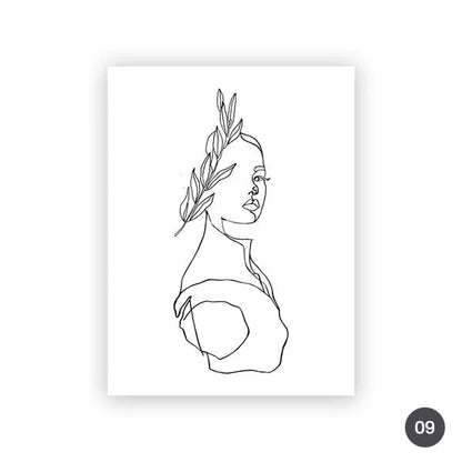 Greek Alphabet Words Phrases Canvas Prints | Daily Happiness Inspiration Posters For Living Room Bedroom Home Office Art Decor