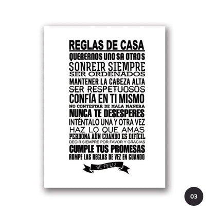 Inspirational Spanish Words Canvas Prints | Buenas Noches Quotation Poster For Bedroom Living Room Cafe Kitchen Decor