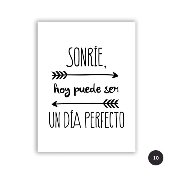 Inspirational Spanish Words Canvas Prints | Buenas Noches Quotation Poster For Bedroom Living Room Cafe Kitchen Decor
