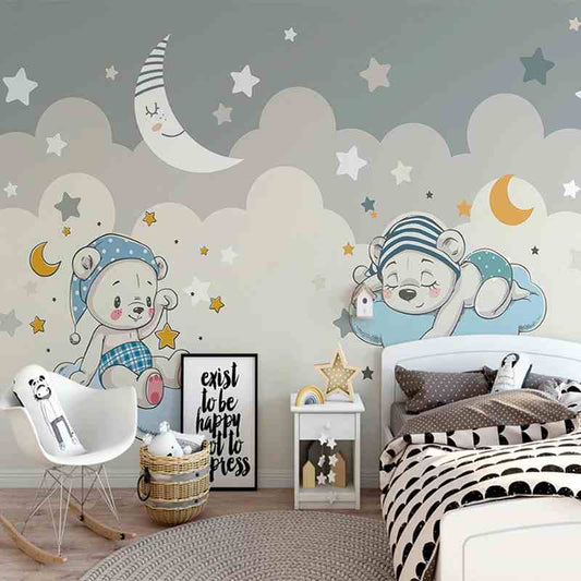 Little Bears Mural Wallpaper (SqM)