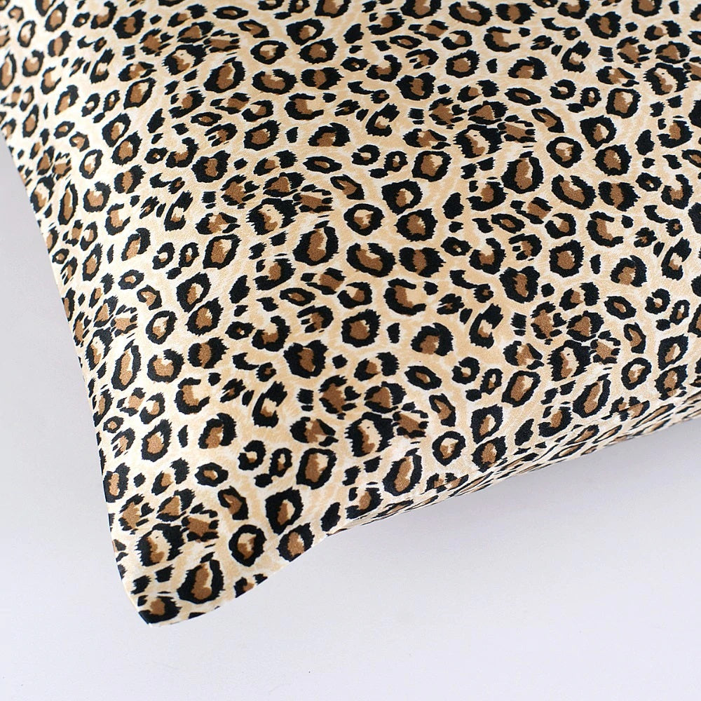 Animal Print Mulberry Silk Pillowcase