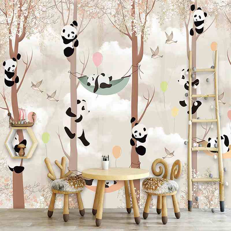 Tree Panda Mural Wallpaper (SqM)