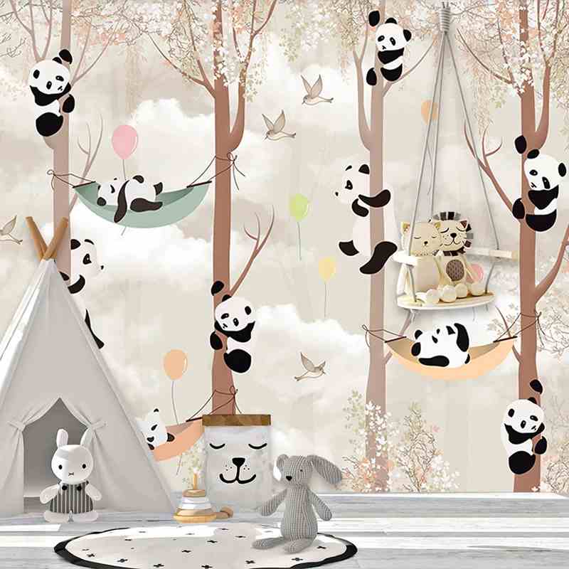 Tree Panda Mural Wallpaper (SqM)