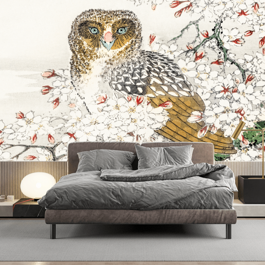Owl Mural Wallpaper (SqM)