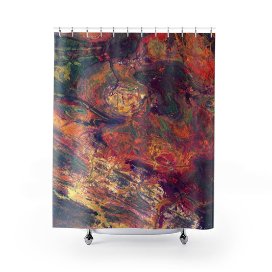 Universe Colors Shower Curtains