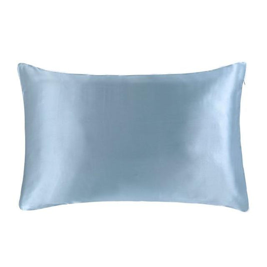 Sky Blue Luxury Mulberry Silk Pillowcase