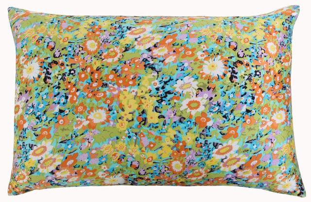 Floral Field Mulberry Silk Pillowcase