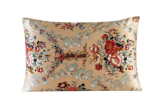 Vintage Bouquet Mulberry Silk Pillowcase