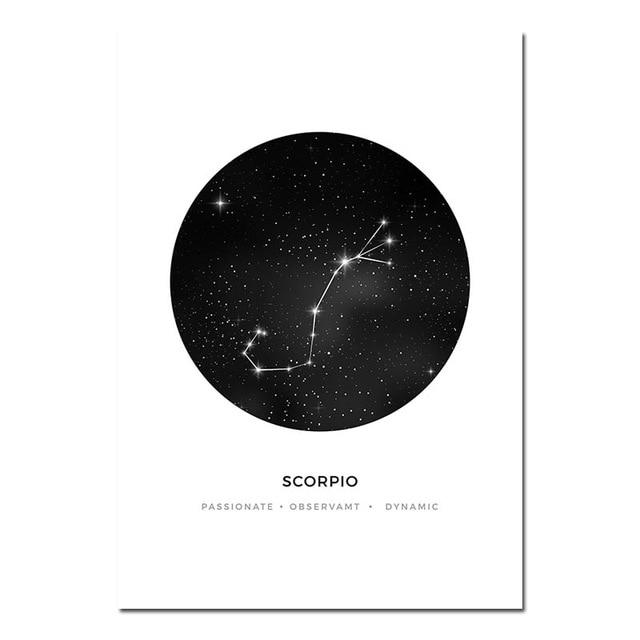 Astrology Signs Constellation Poster