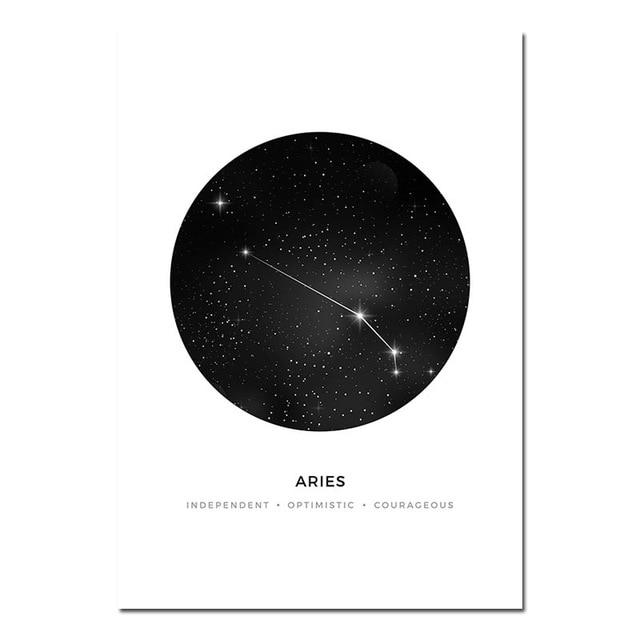 Astrology Signs Constellation Poster