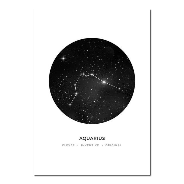 Astrology Signs Constellation Poster