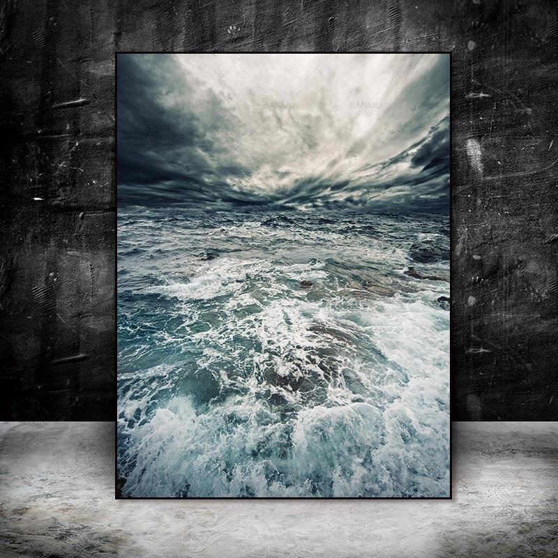 The Water Waves Canvas Print