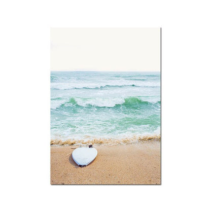 Tropical Ocean Dreams Canvas Prints | Summer Beach Surf Sunset Wall Art For Modern Home Décor