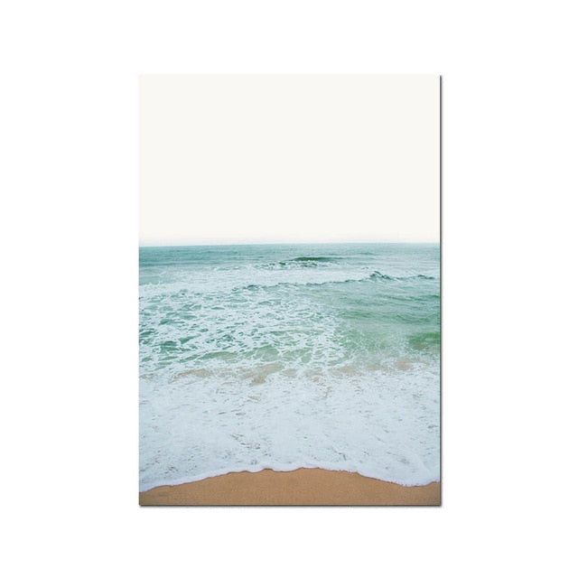 Tropical Ocean Dreams Canvas Prints | Summer Beach Surf Sunset Wall Art For Modern Home Décor