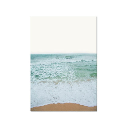 Tropical Ocean Dreams Canvas Prints | Summer Beach Surf Sunset Wall Art For Modern Home Décor