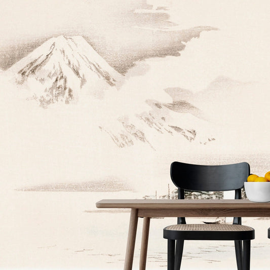 Mount Fuji View Mural Wallpaper (SqM)