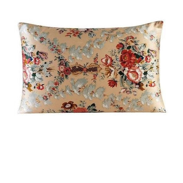 Vintage Bouquet Mulberry Silk Pillowcase